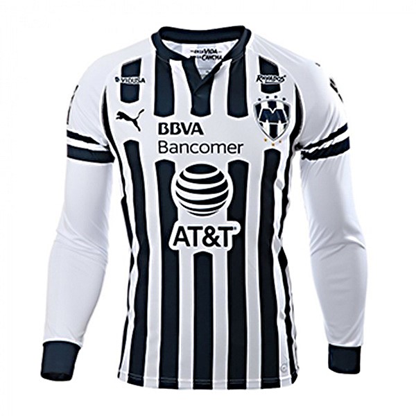 Maillot Football Monterrey Domicile ML 2018-19 Blanc